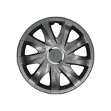 ΝRМ 14" Hubcaps Wheel Covers Trims Car 4 PCS Set Gold & Black Matt