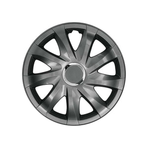 Hubcaps 15'' ΝRМ DRIFT GRAPHITE 4 pieces graphite color