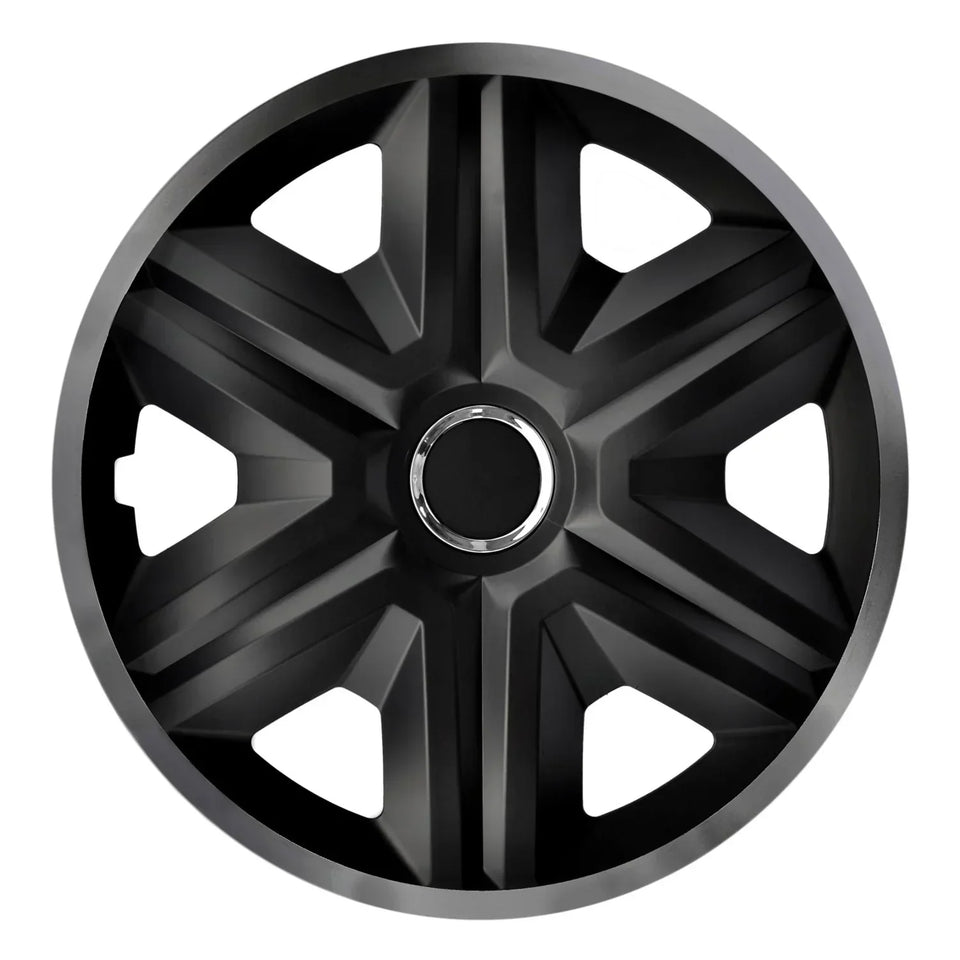 ΝRМ 14" Wheel Covers Hubcaps ABS 4 PCS Weather Resistant Graphite Easy Assembly