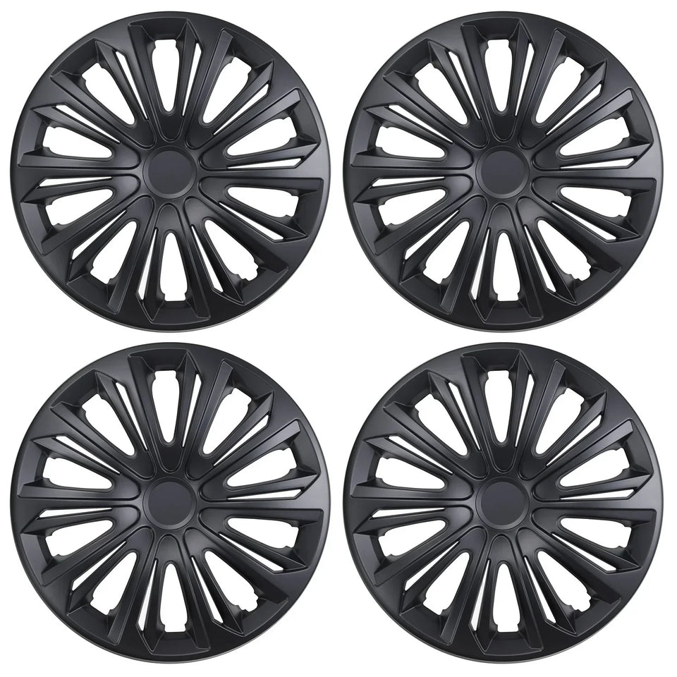 ΝRМ STRONG black mat 16" universal hubcaps 4 pieces