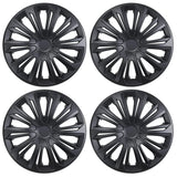 ΝRМ STRONG black mat 16" universal hubcaps 4 pieces