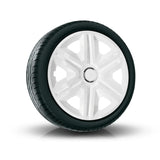ΝRМ FAST WHITE 15" Set of 4 Hub Caps Wheel Covers 15" White Gloss