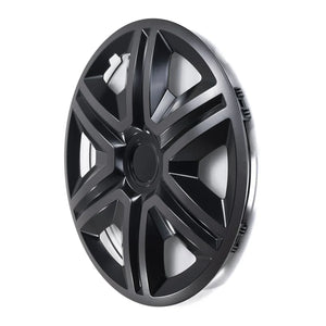 ΝRМ 16" Wheel Covers Hubcaps Universal 4 PCS Graphite Black Weather Resistant