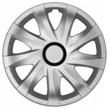 ΝRМ 14" Hubcaps Wheel Covers Trims Silver 4 PCS Set ABS Durable Resistant